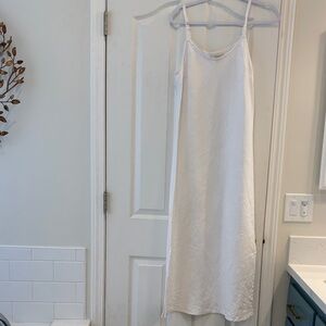 Elegant White Slip Dress